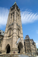Fototapeta na wymiar Canada - Ottawa - Parliament Hill