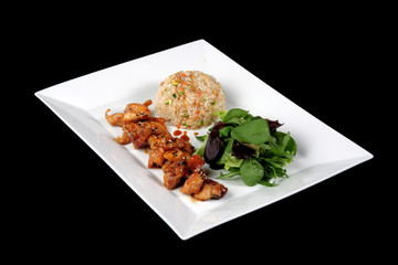 menu of chicken