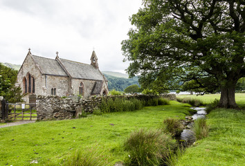 St Begas Church, Bassenthwaite, English Lake District, Cumbria, England, UK.