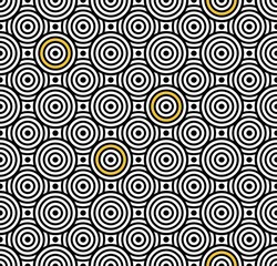 Vector modern seamless colorful pattern overlapping circles  , color background,textile print, abstract texture,  fashion design, bed sheets or pillow pattern
