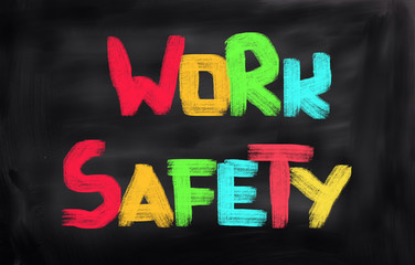 Obraz premium Work Safety Concept