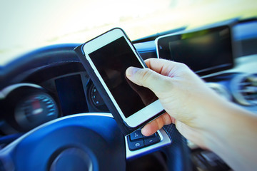 SMS schreiben während dem Autofahren