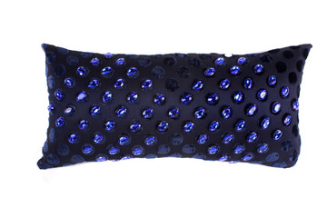 Blue Gemstones Pillow