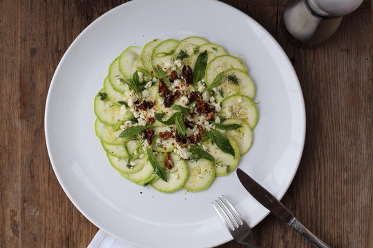 Zucchini Carpacio