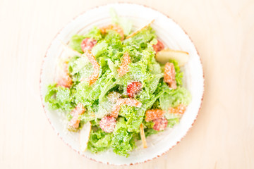 Mixed chef's salad.