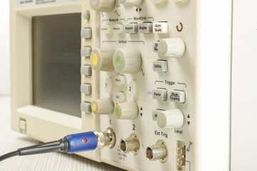 Electronic oscilloscope