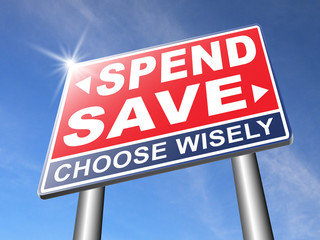 save or spend money