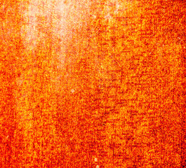 Painted metal texture. Old paint has lagged behind the metal