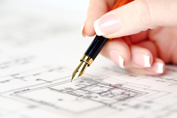 Part of architectural project.