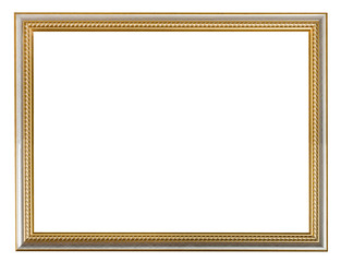golden carved wooden picture frame