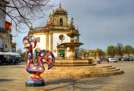 Senhor da Cruz church in Barcelos, Portugal