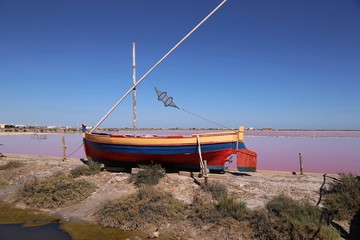 Frankreich, Gruissan, Salzgewinnung, Salz