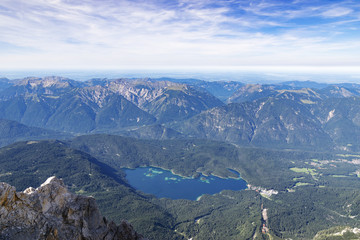 View to lake Eibsee