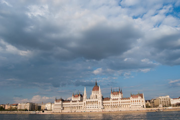 Obraz premium Budapest Parliament building