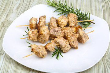 Chicken skewer
