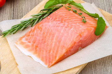 Salted salmon