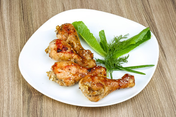 Grilled chicken legs