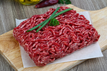 Minced beef