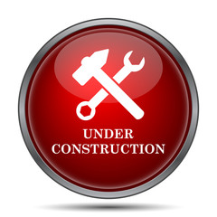 Fototapeta premium Under construction icon