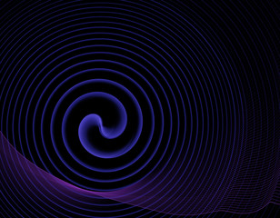 abstract rotation fractal background for art