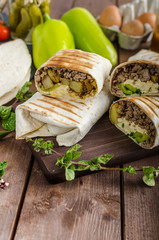 Breakfast burrito
