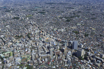 荻窪周辺／空撮