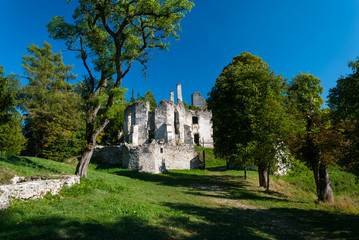 Ruins of Sklabina Castle - Martin, Slowakei
