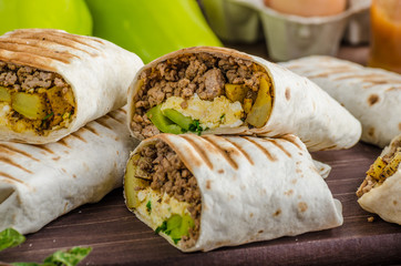 Breakfast burrito