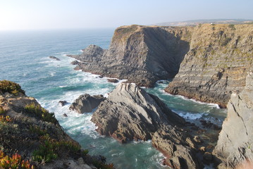 Fototapeta premium Le scogliere della Costa Vicentina in Portogallo