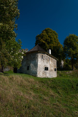 Fototapeta na wymiar Ruins of Sklabina Castle - Martin, Slovakia