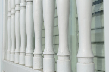 Traditional window decoration and protection in Cartagena 