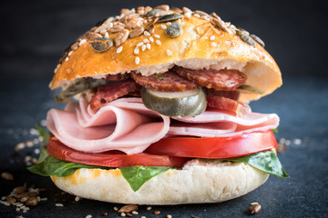 Juicy sandwich