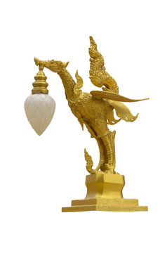Kinnaree - Mythical  bird with a human head.