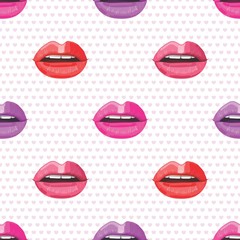 Beautiful Lipstick Pattern