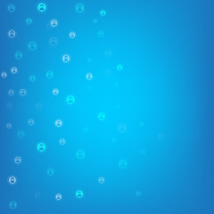 People connect, connection social concept abstract background