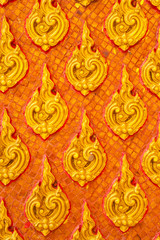 Fototapeta na wymiar Traditional Thai Pattern (Lai Kanok)