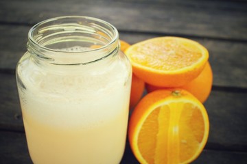 Orange smoothie