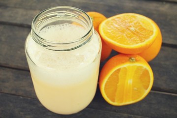 Orange smoothie