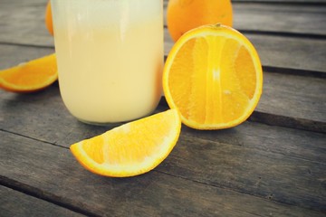 Orange smoothie