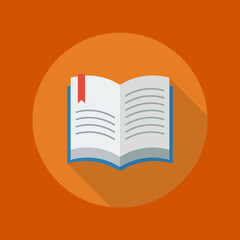 Education Flat Icon. Book