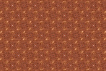 Коричневый орнамент. 7
