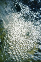 Bubble of waterfall
