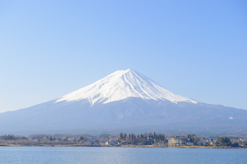 Fototapeta premium Góra Fuji i Kawaguchiko