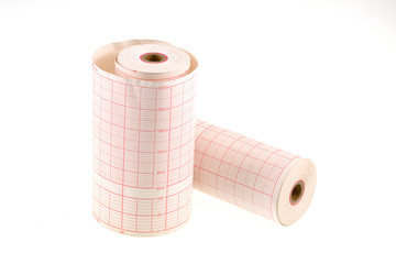 Paper of  Cardiogram Tape Graph