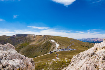 Colorado Rocky Mountains during the summer