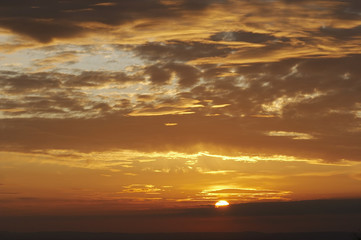 Fototapeta premium Clouds At Sunset