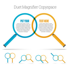 Duet Magnifier Copyspace