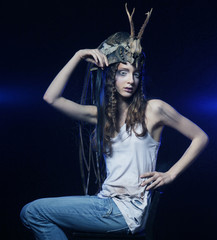 beautiful female model