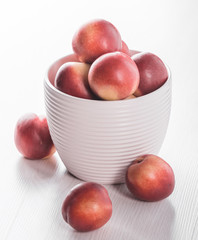 fresh peaches 