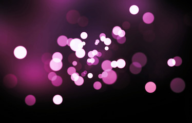 Christmas background. Festive abstract background with bokeh defocused lights